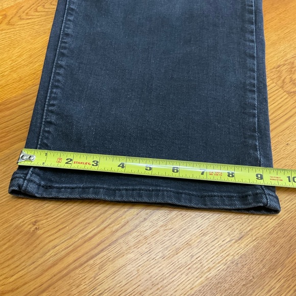 Levi's women's ribcage straight ankle jeans 16w Washed Black Classic Timeless - Picture 6 of 16